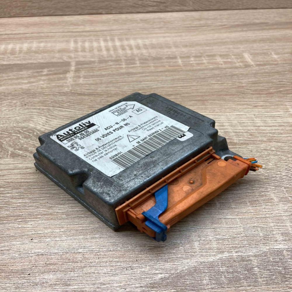 9643825880 550864500 A0 Airbag control unit/module Peugeot 307