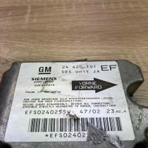 24420101 5WK42974  Airbag control unit/module Opel Omega B1