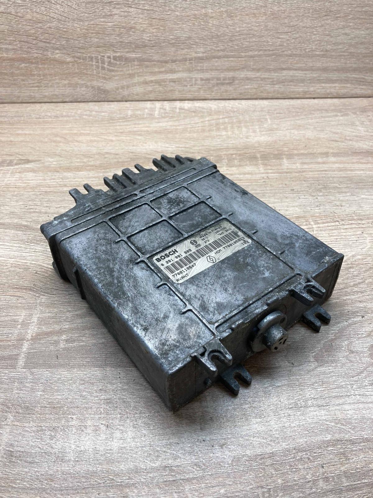 HOM7700105953 0281001809 7700110647 Engine control unit/module ECU Renault Sceni