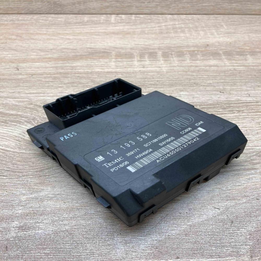 13193588 359171 ND Comfort/convenience module Opel Vectra C