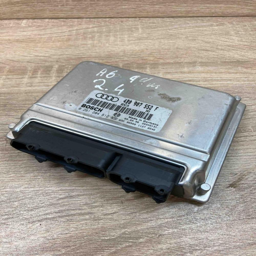 4B0907552F 0261204812  Engine control unit/module ECU Audi A6 S6 C5 4B
