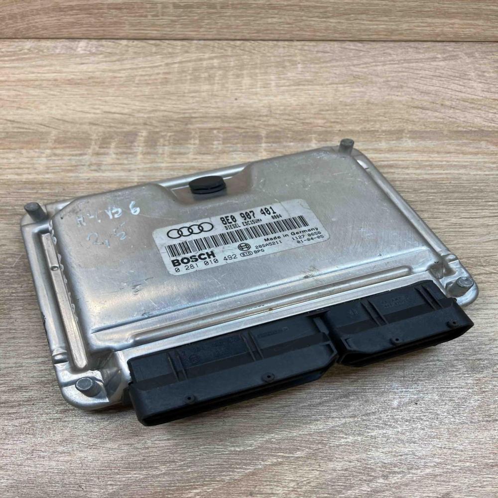 8E0907401 0281010492 Unit Engine control unit/module ECU Audi A4 S4 B6 8E 8H