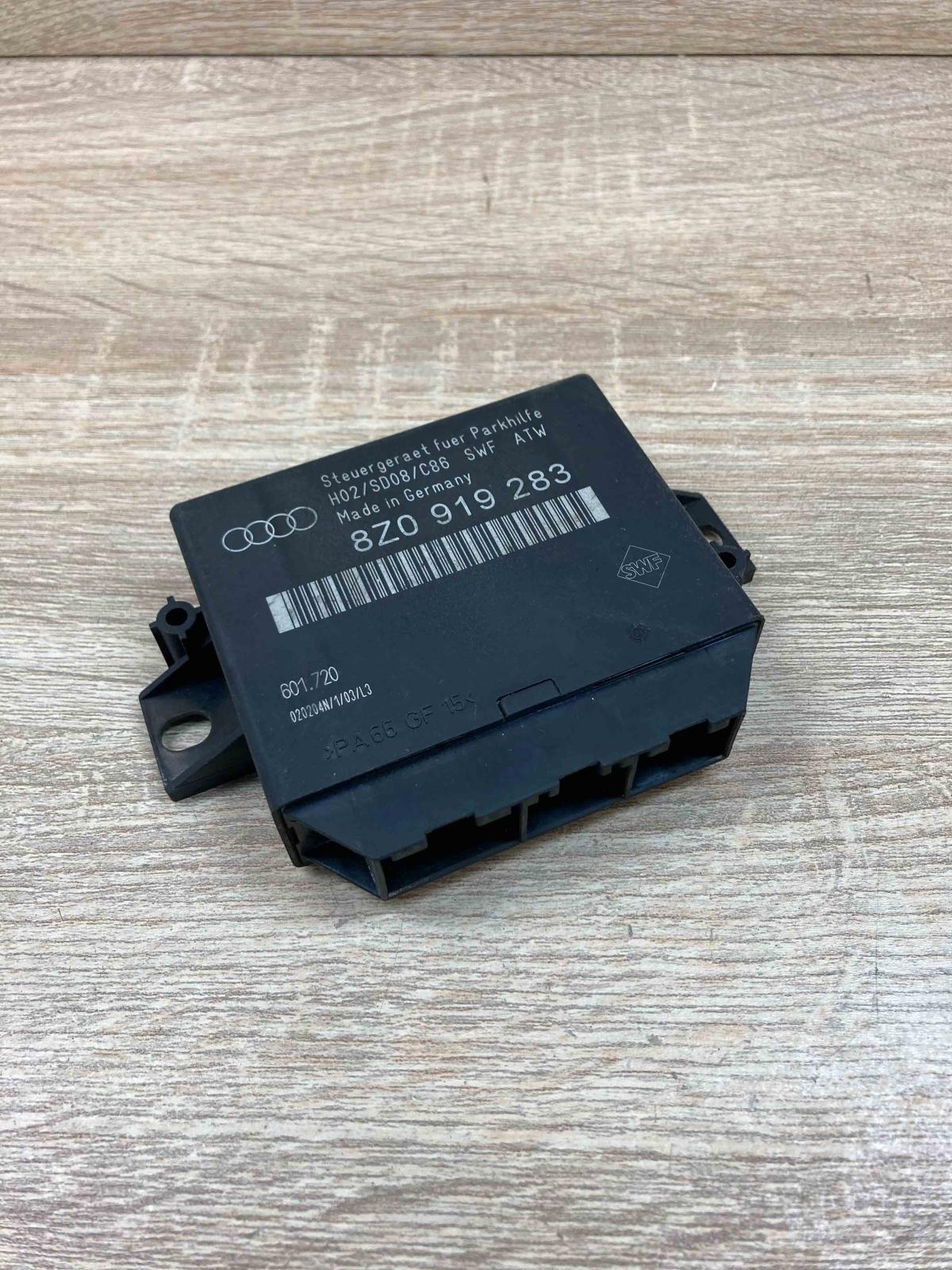 8Z0919283   Parking PDC control unit/module Audi A6 S6 C6 4F