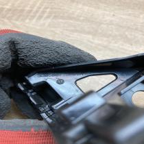 5G6807393A 3200201  Rear bumper mounting bracket Volkswagen Golf VII