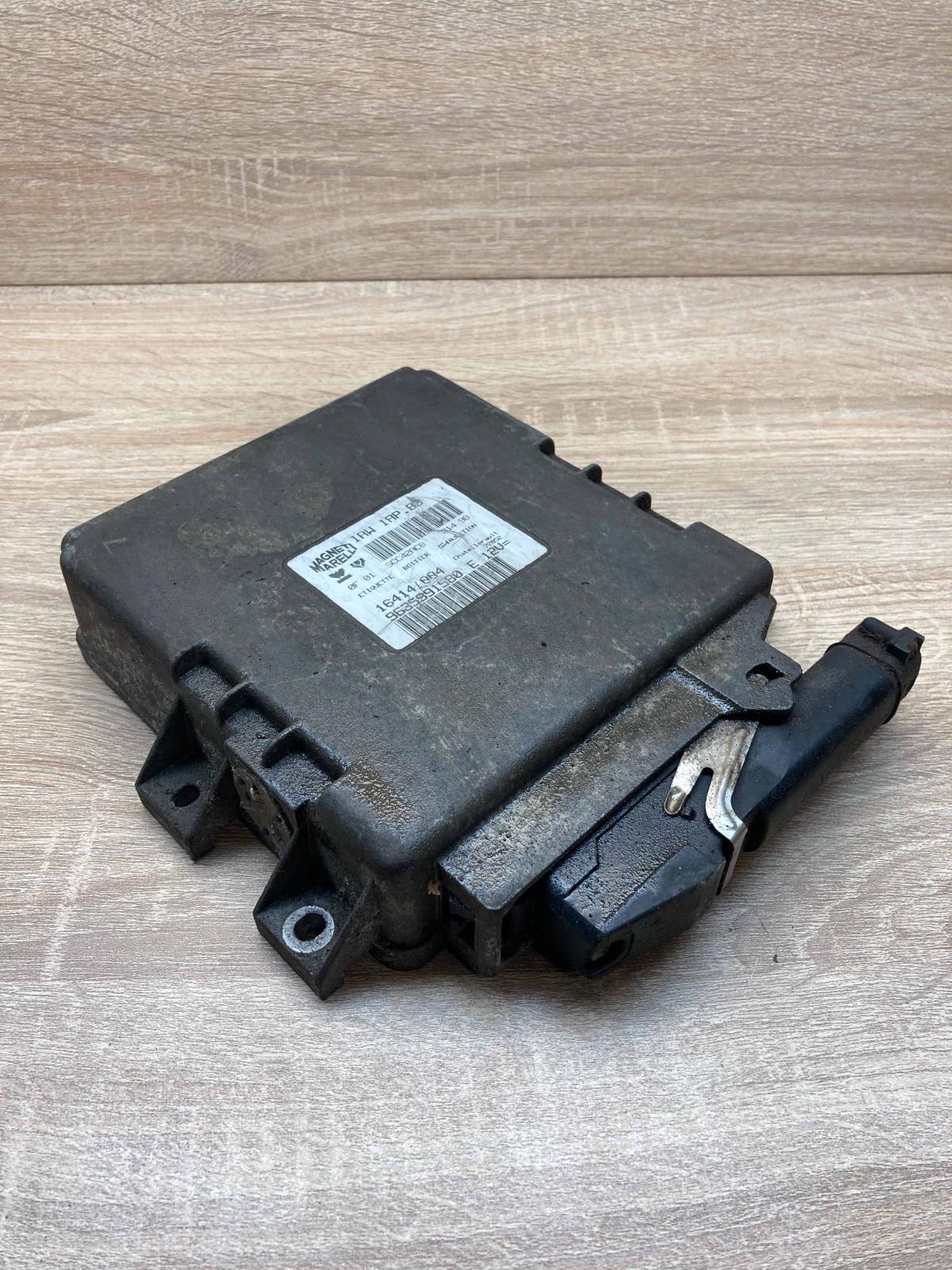 9635991580 IAW 1AP 8  Engine control unit/module ECU Peugeot 206