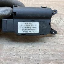 3C1 907 511 A 116880 2860  Air flap motor/actuator Volkswagen PASSAT B6