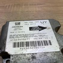 09180799 5WK42905 UY Airbag control unit/module Opel Astra G