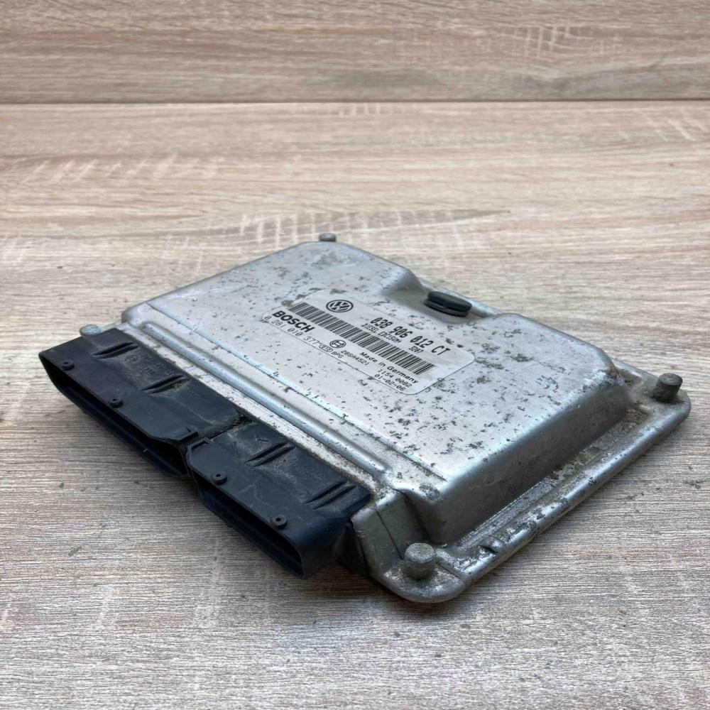 038906012CT 0281010377  Engine control unit/module ECU Volkswagen Polo