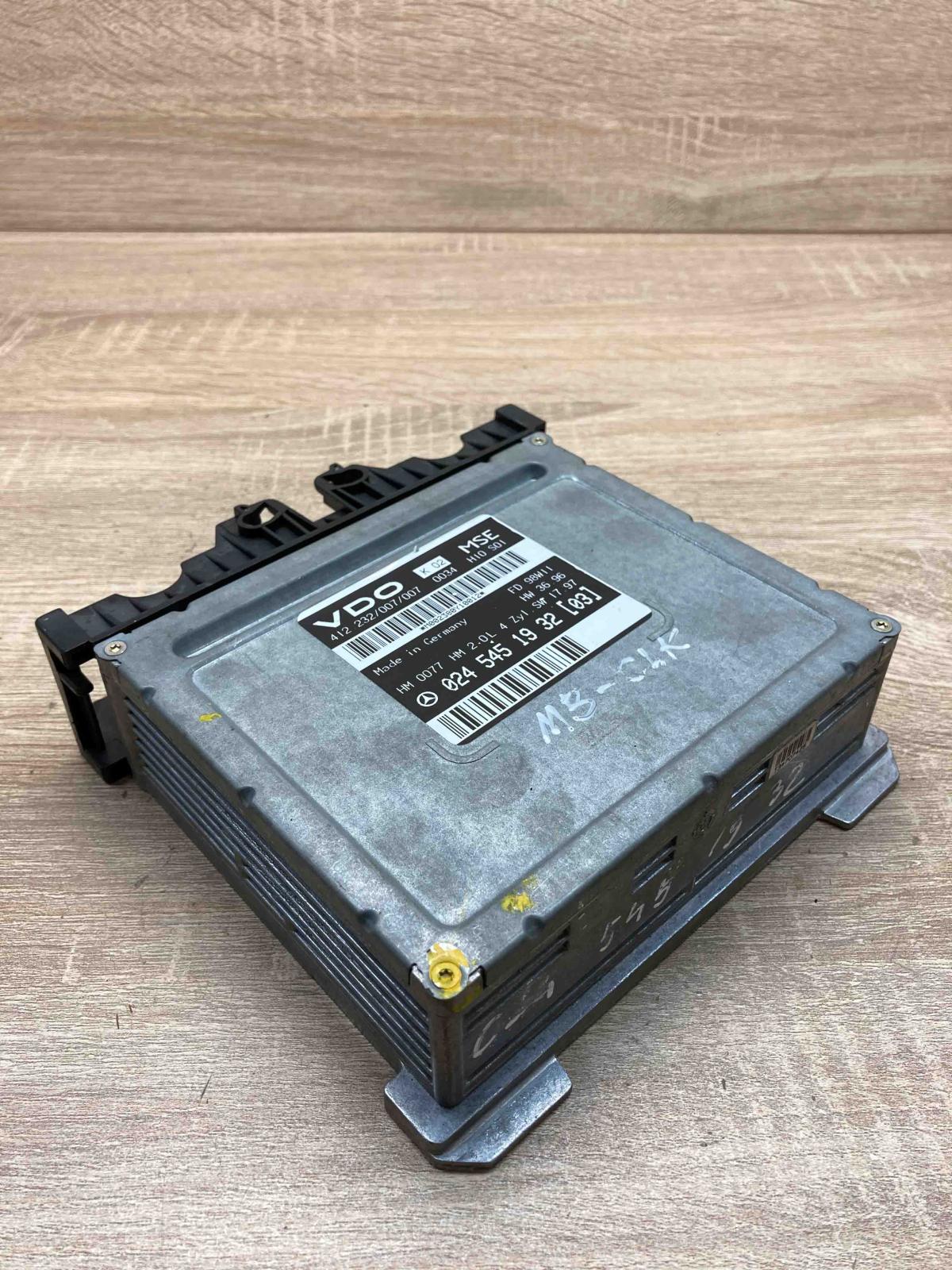 0245451932 412 232 007 K02 Engine control unit/module ECU Mercedes-Benz CLK A208