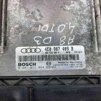 4E0907409B 0281001684  Engine control unit/module ECU Audi A8 S8 D3 4E