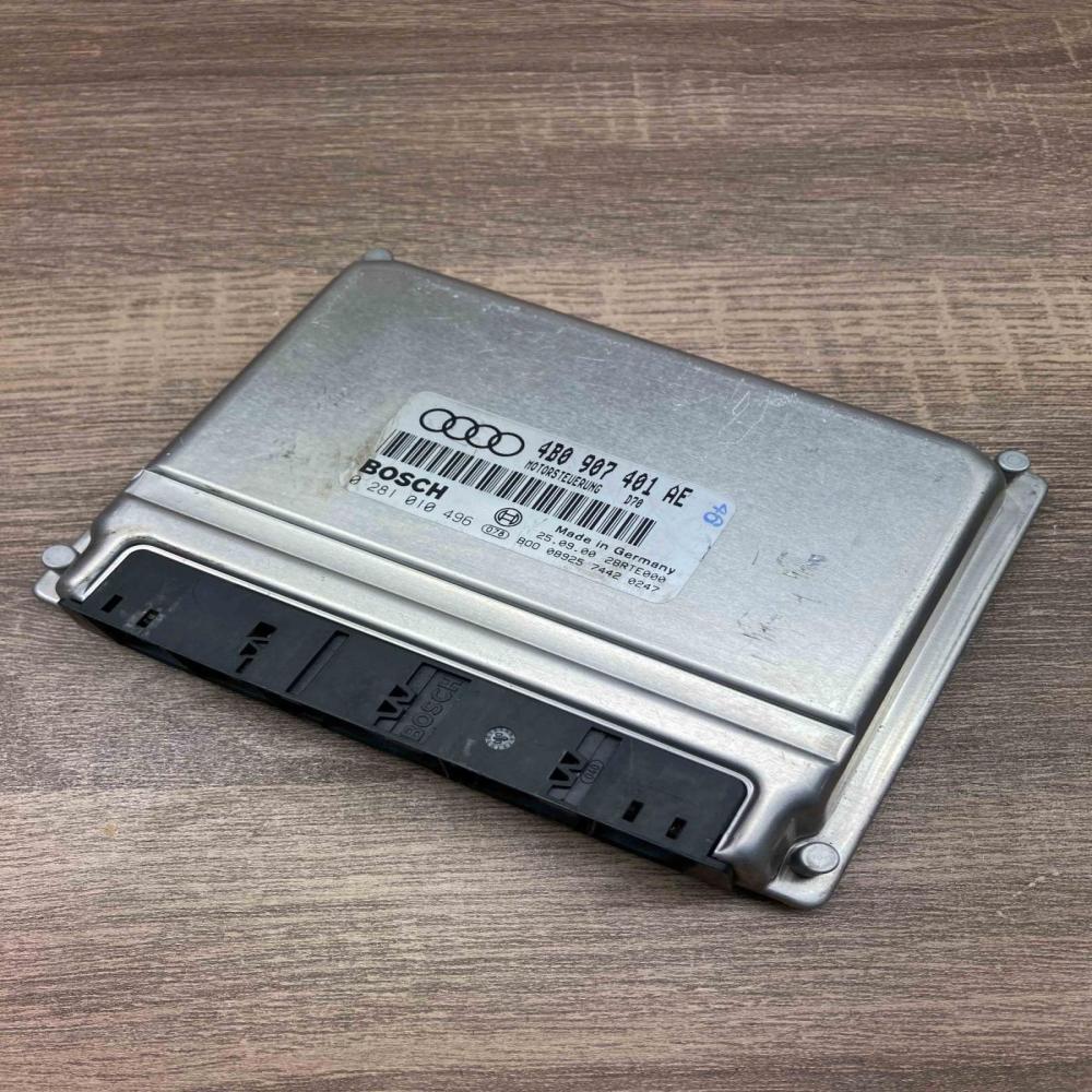 4B0907401AE 0281010496  Engine control unit/module ECU Audi A6 S6 C5 4B