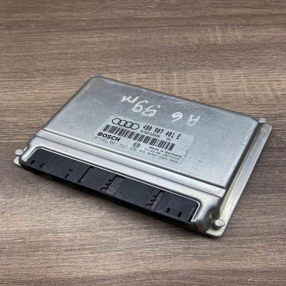 4B0907401E 0281001833 Air Engine control unit/module ECU Audi A6 S6 C5 4B