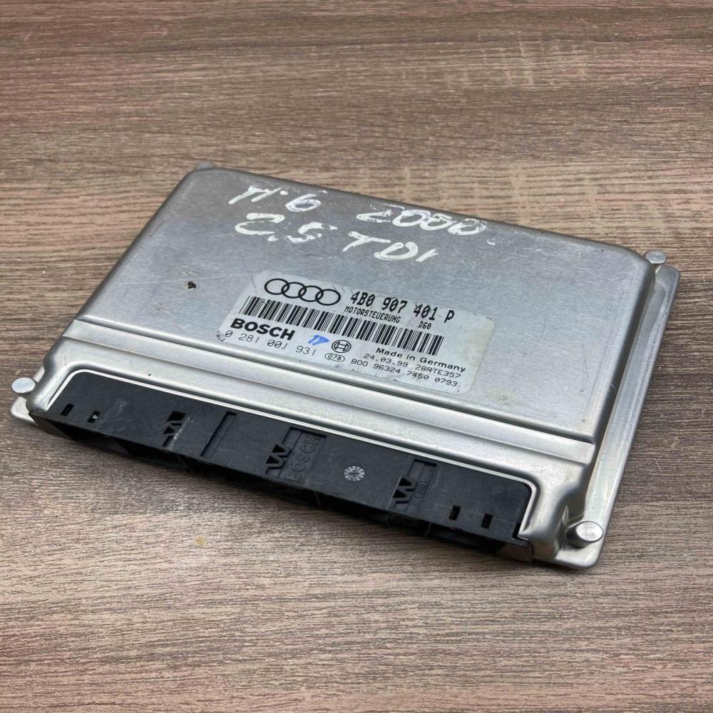 4B0907401P 0281001931  Engine control unit/module ECU Audi A6 S6 C5 4B