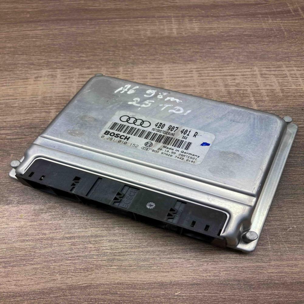 4B0907401R 0281010152  Engine control unit/module ECU Audi A6 S6 C5 4B