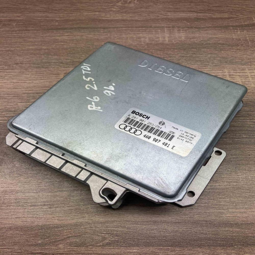 4A0907401E 0281001253  Engine control unit/module ECU Audi A6 S6 C4 4A