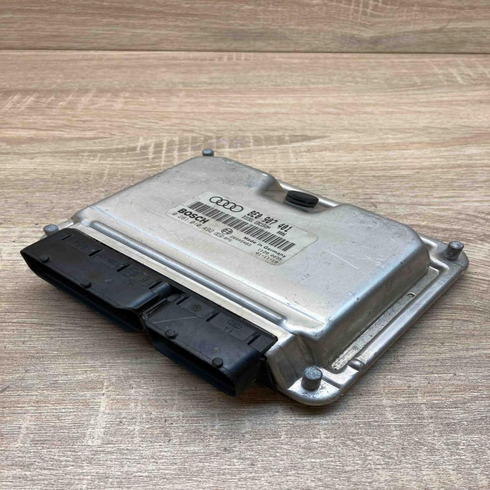8E0907401 0281010492  Engine control unit/module ECU Audi A4 S4 B6 8E 8H