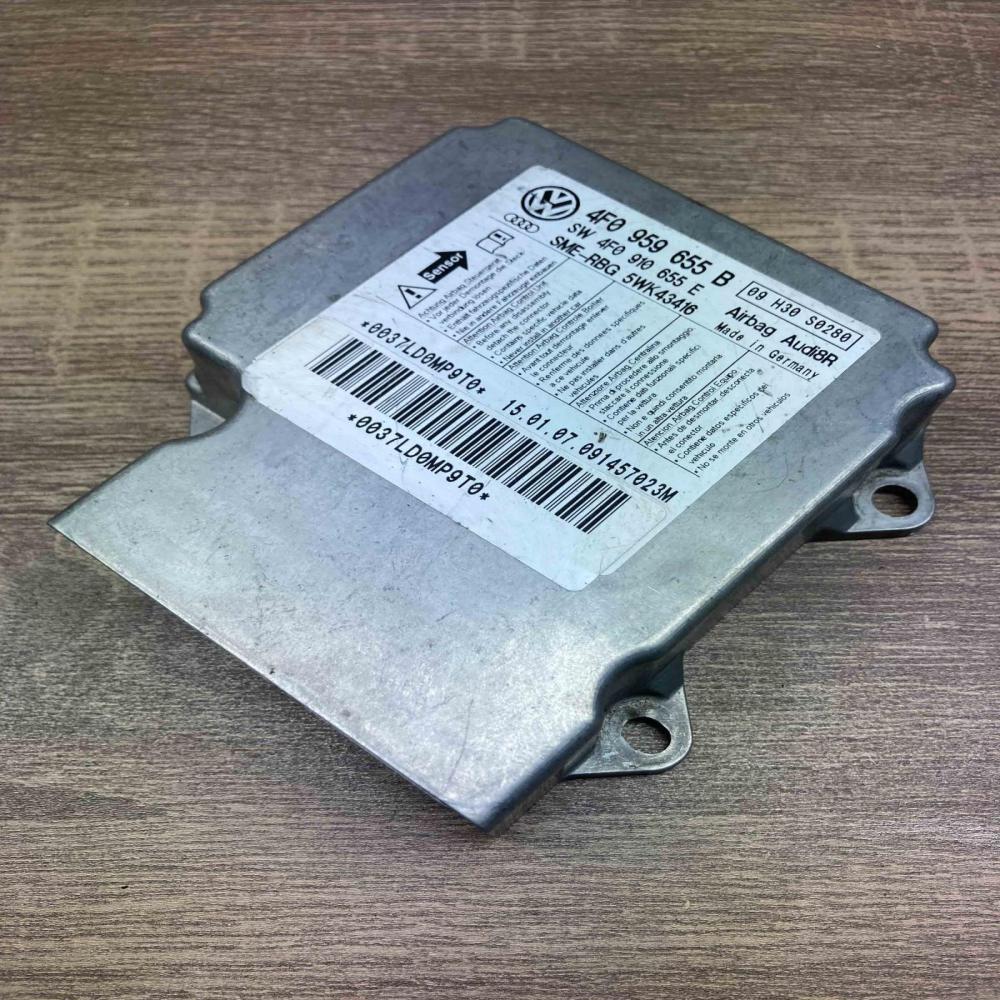 4F0959655B 5WK43416  Airbag control unit/module Audi A6 S6 C6 4F