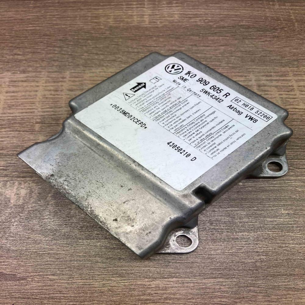 1K0909605R 5WK43412  Airbag control unit/module Volkswagen Golf V