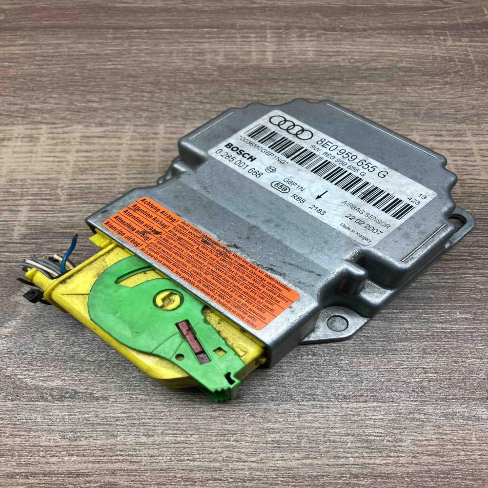 8E0959655G 0285001668  Airbag control unit/module Audi A4 S4 B7 8E 8H