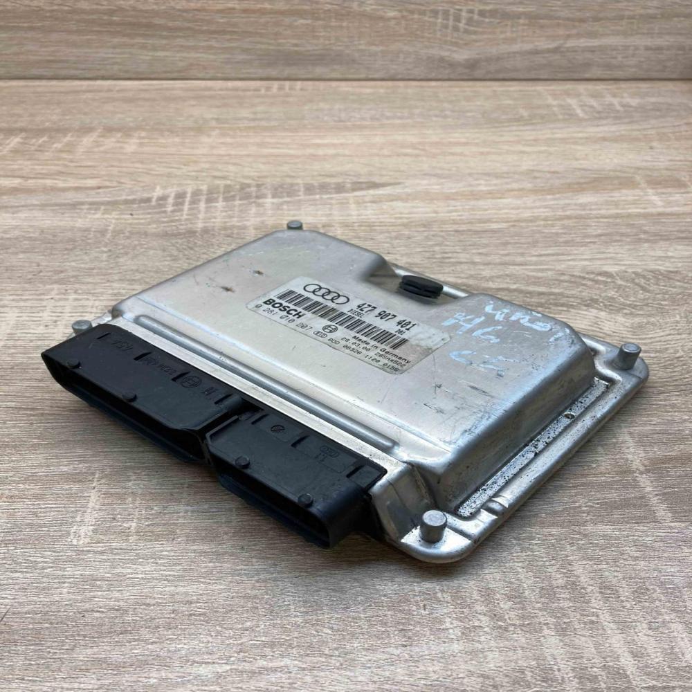 4Z7907401 0281010207  Engine control unit/module ECU Audi A6 Allroad C5