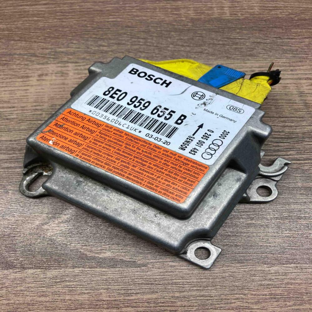 8E0959655B 0285001483  Airbag control unit/module Audi A4 S4 B6 8E 8H