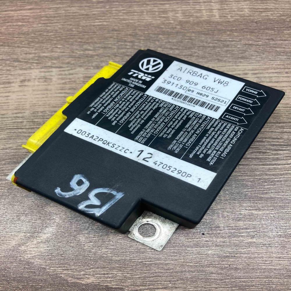 3C0909605J 391130  Airbag control unit/module Volkswagen PASSAT B6