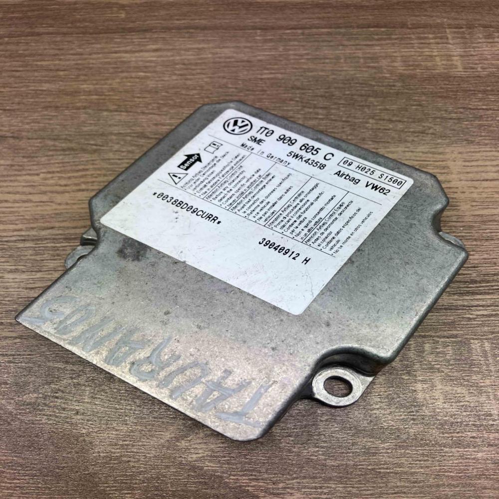 1T0909605C 5WK43518  Airbag control unit/module Volkswagen Touran I