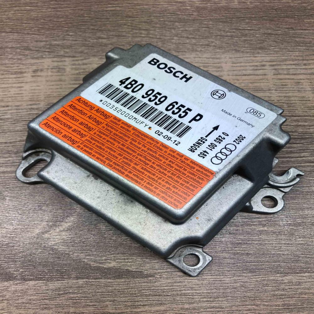 4B0959655P 0285001485 Air Airbag control unit/module Audi A6 S6 C5 4B