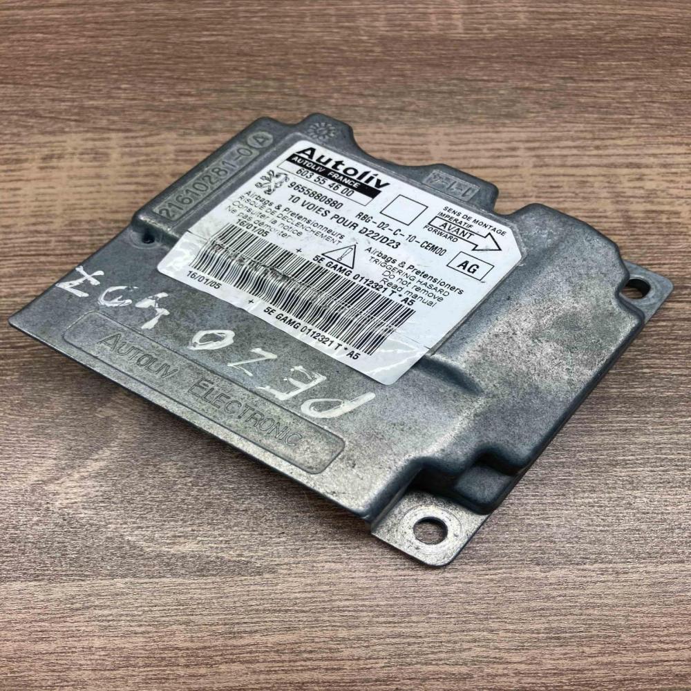 603554600 9655880880 AG Airbag control unit/module Peugeot 407