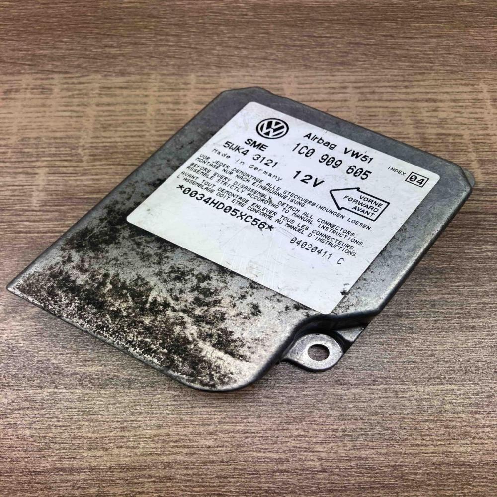1C0909605 5WK43121  Airbag control unit/module Seat Alhambra (Mk1)