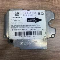 90569340 5WK175 GM Airbag control unit/module Opel Vectra B