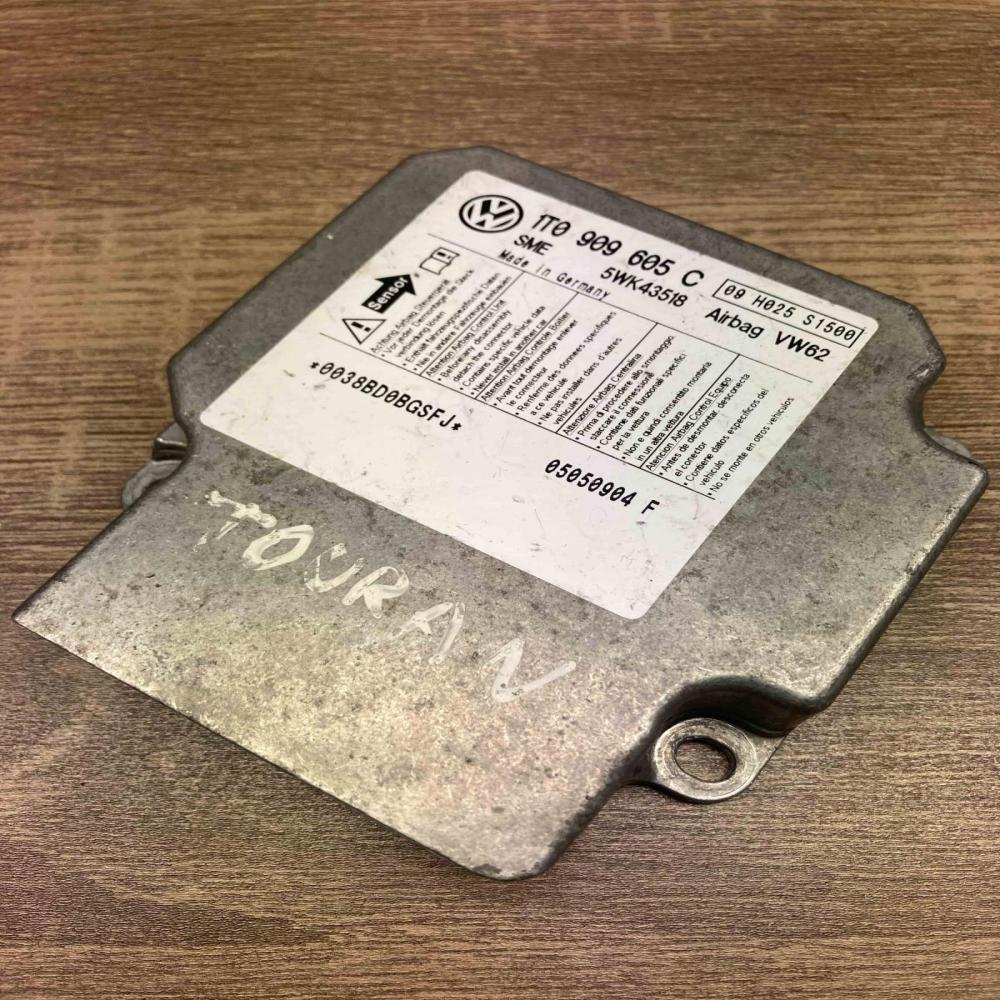 1T0909605C 5WK43518 Unit Airbag control unit/module Volkswagen Touran I
