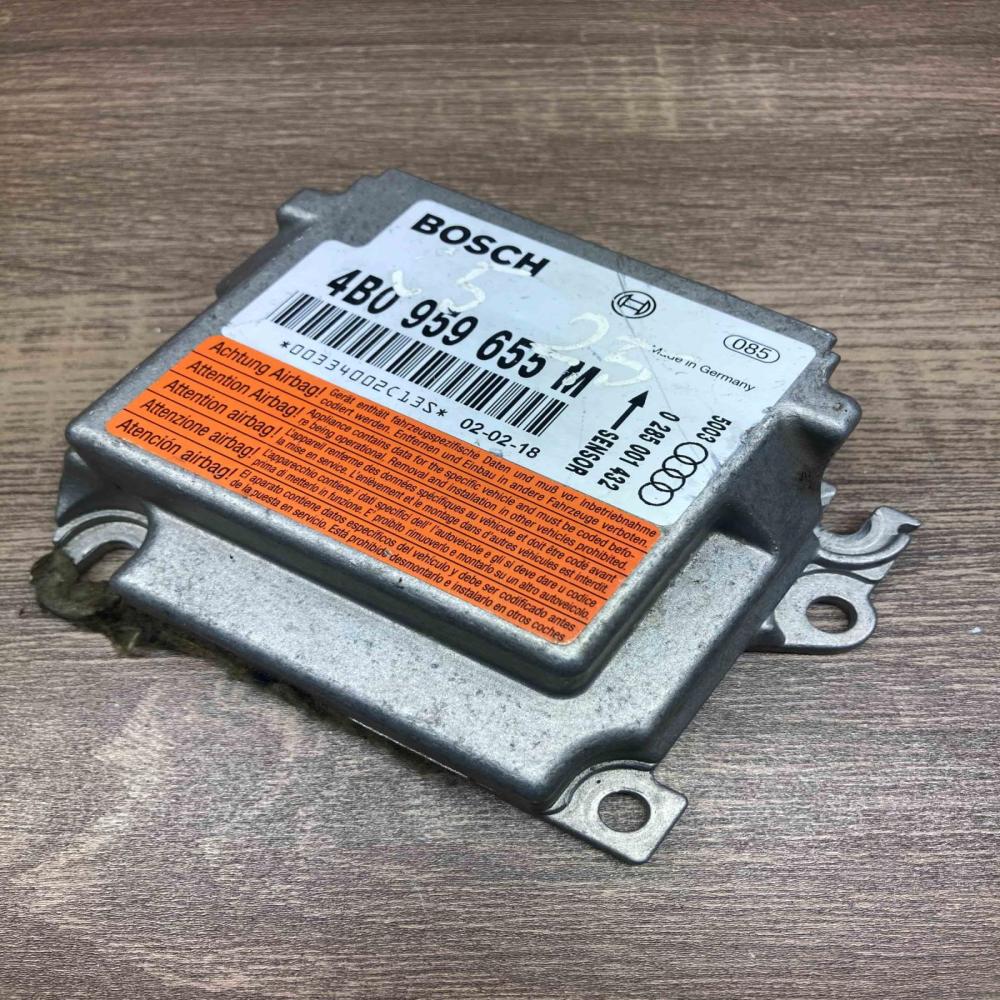 4B0959655M 0285001432 Unit Airbag control unit/module Audi A6 S6 C5 4B