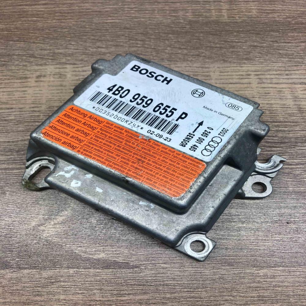 4B0959655P 0285001485 Unit Airbag control unit/module Audi A6 S6 C5 4B