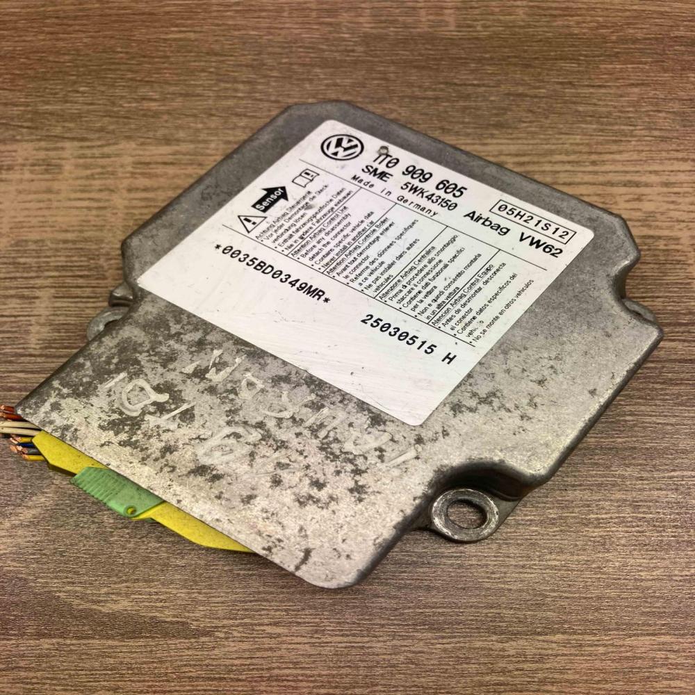 1T0909605 5WK4315Q  Airbag control unit/module Volkswagen Touran I