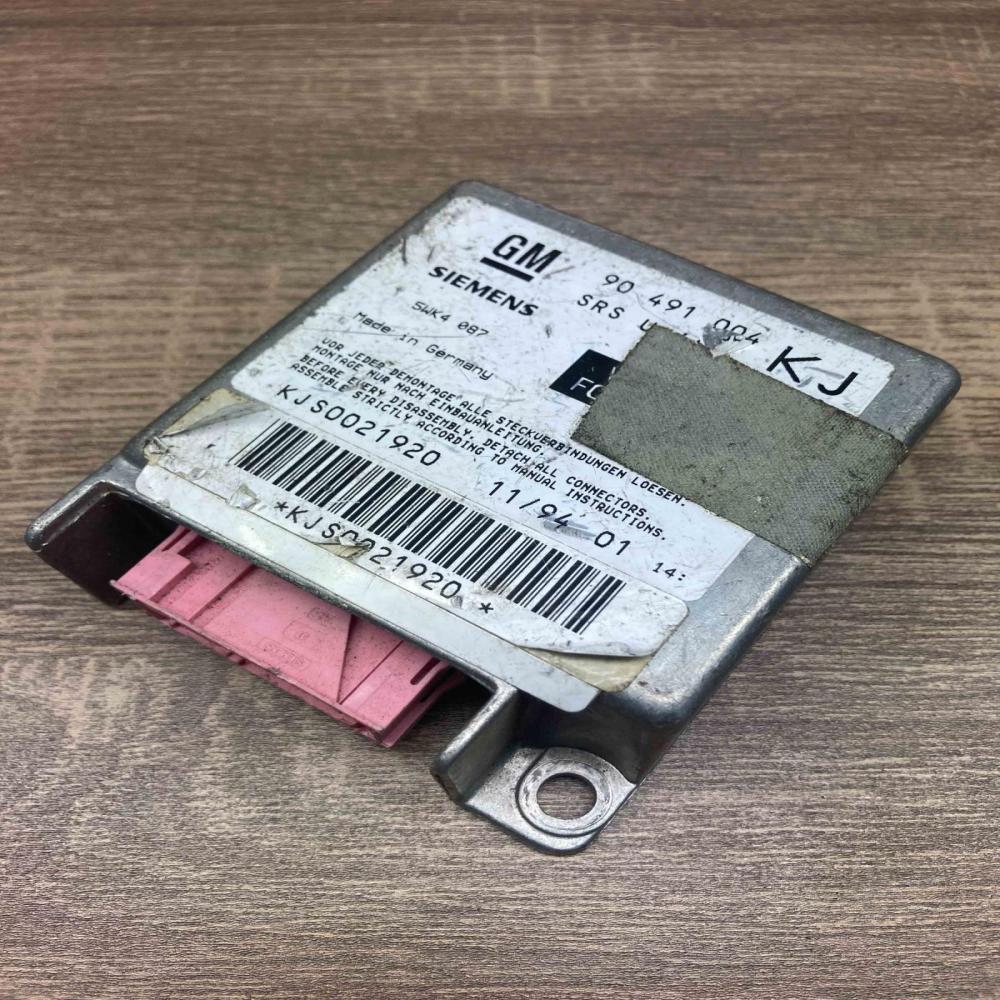 90491004 5WK4087 KJ Airbag control unit/module Opel Omega B1