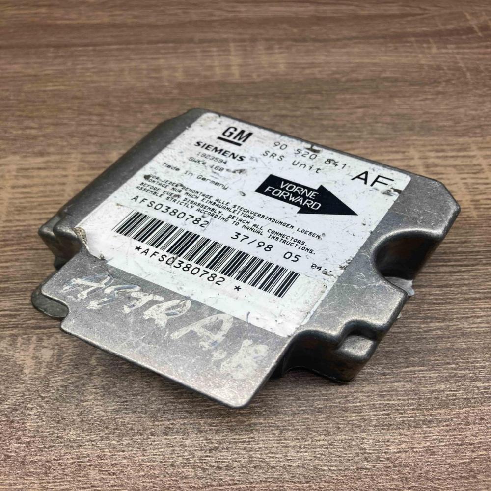 90520841 5WK4168 AF Unit Airbag control unit/module Opel Astra G