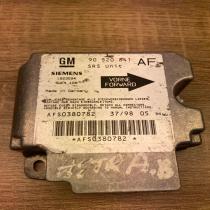 90520841 5WK4168 AF Unit Airbag control unit/module Opel Astra G