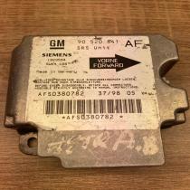90520841 5WK4168 AF Unit Airbag control unit/module Opel Astra G