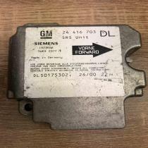 24416703 5WK42977 DL Airbag control unit/module Opel Astra G
