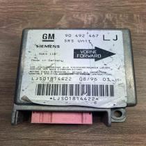 90492467 5WK4110 LJ Airbag control unit/module Opel Omega B1