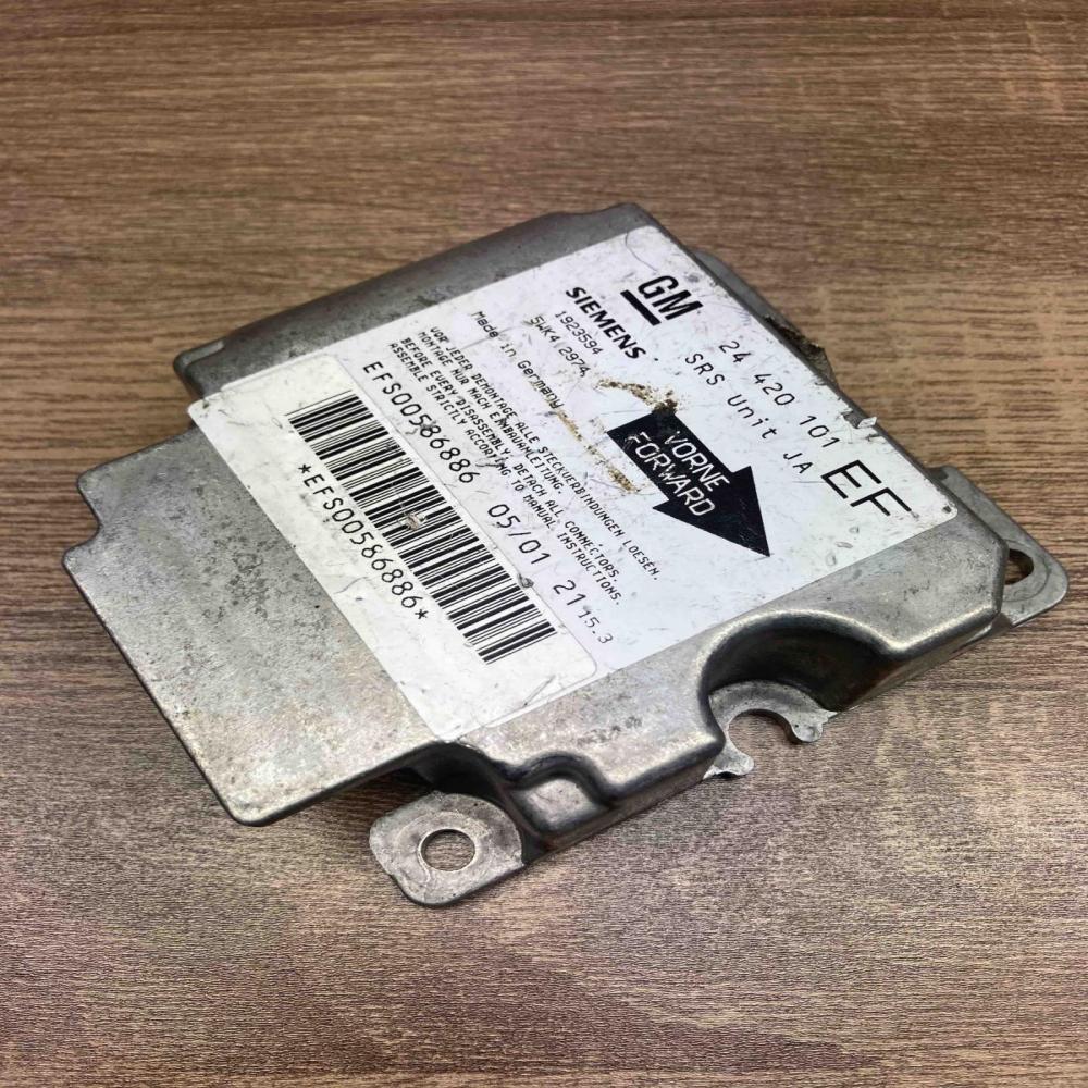 24420101 5WK2974 EF Airbag control unit/module Opel Omega B2