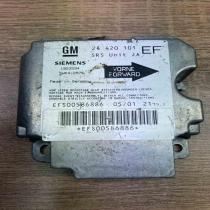24420101 5WK2974 EF Airbag control unit/module Opel Omega B2