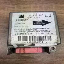 90492467 5WK4110 LJ Airbag control unit/module Opel Omega B1