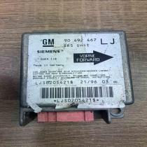 90492467 5WK4110 LJ Airbag control unit/module Opel Omega B1
