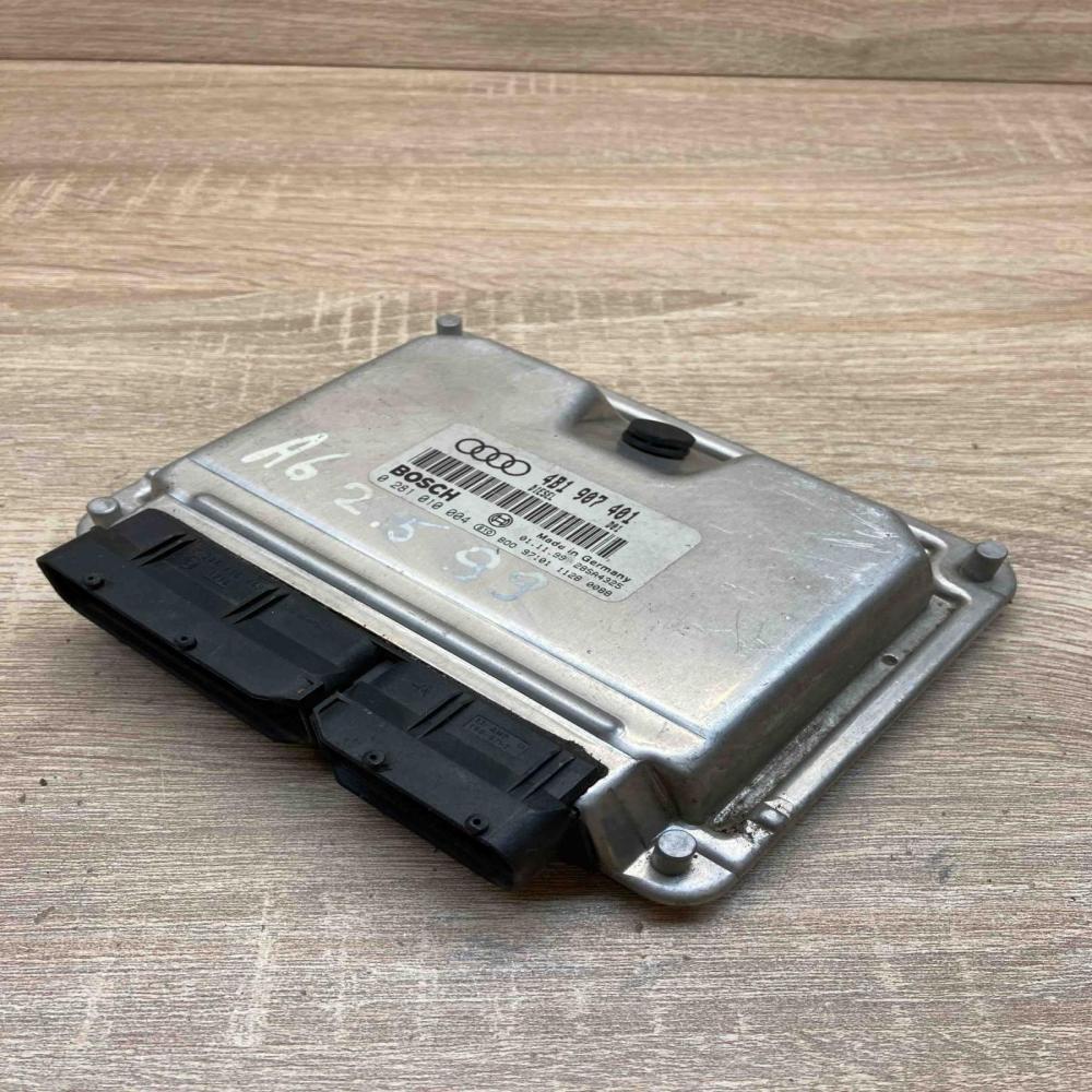 4B1907401 0281010004  Engine control unit/module ECU Audi A6 S6 C5 4B