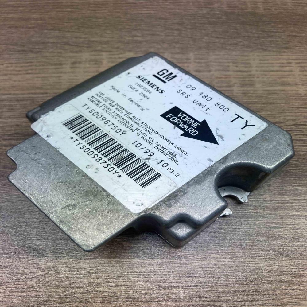 09180800 5wk42904 TY Airbag control unit/module Opel Vectra B