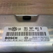 3B1907401B 0281010447 781Q Used Engine control unit/module ECU Volkswagen PASSAT