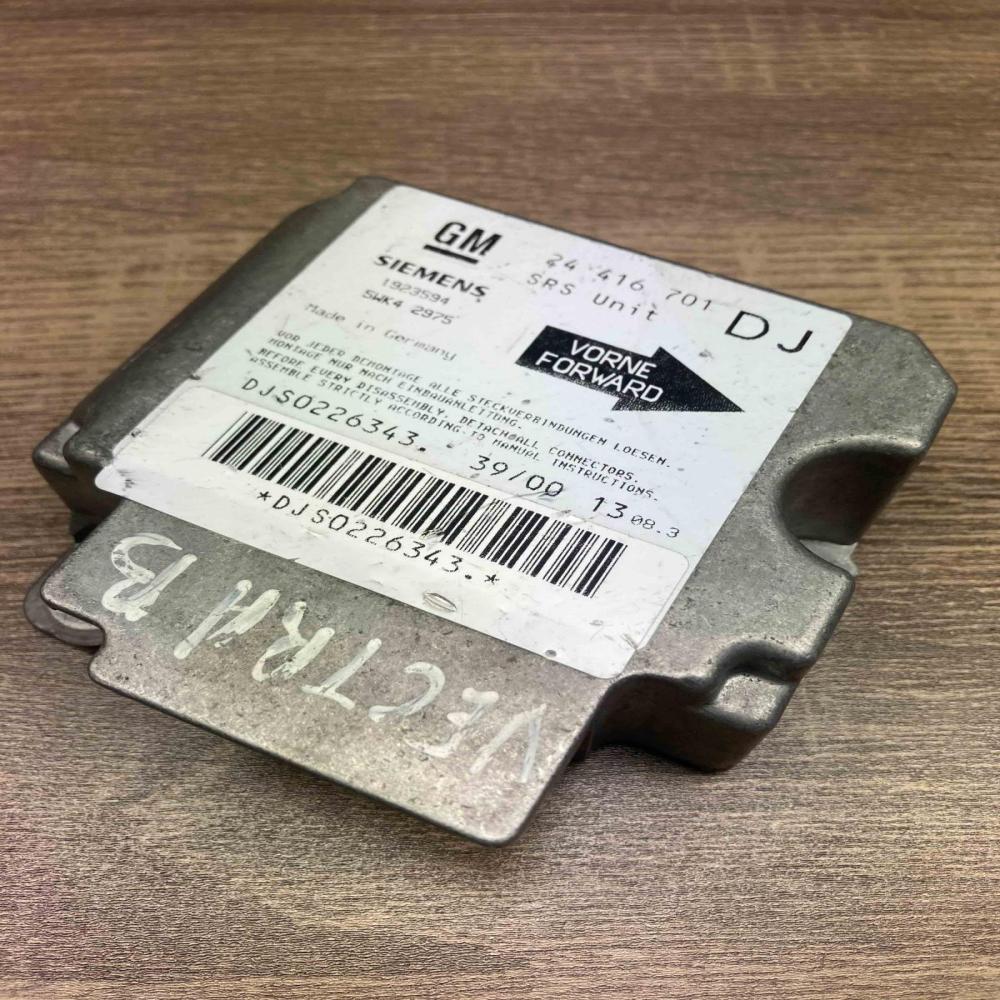 24416701 5WK42975 DJ Airbag control unit/module Opel Vectra B