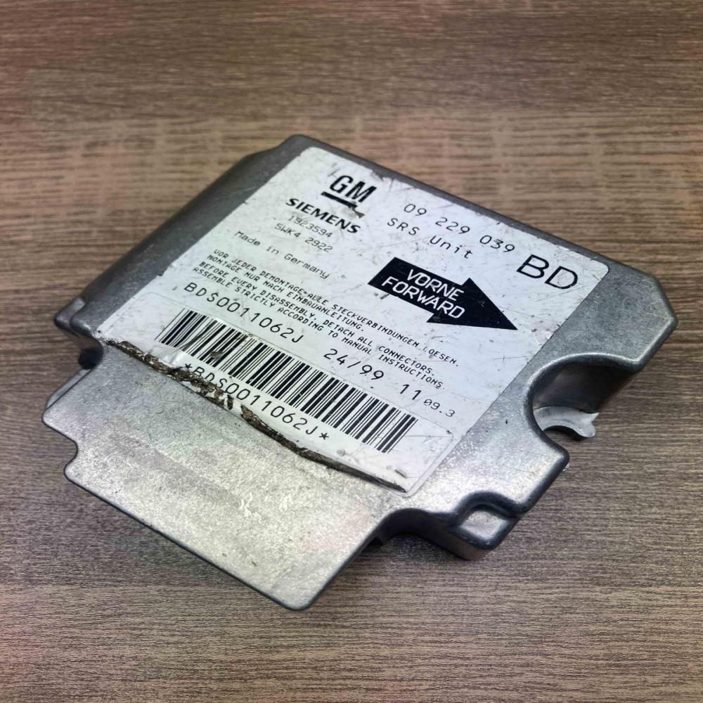 09229039 5WK2922 BD Airbag control unit/module Opel Vectra B